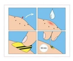 Bee-Patch -TrekÉquip Magasin anti venin guepes abeilles frelon bourdon beepatch