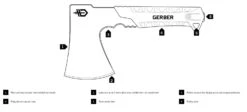 Gerber Pack Hatchet 5 Gerber Pack Hatchet -TrekÉquip Magasin hache gerber