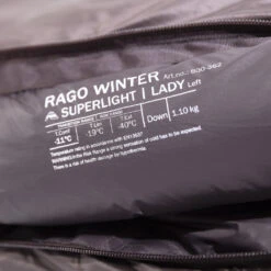 Helsport Rago Superlight Winter Lady -TrekÉquip Magasin sac de couchage helsport rago superlight winter lady 12