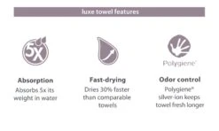 PackTowl Luxe -TrekÉquip Magasin serviette packtowl luxe 08