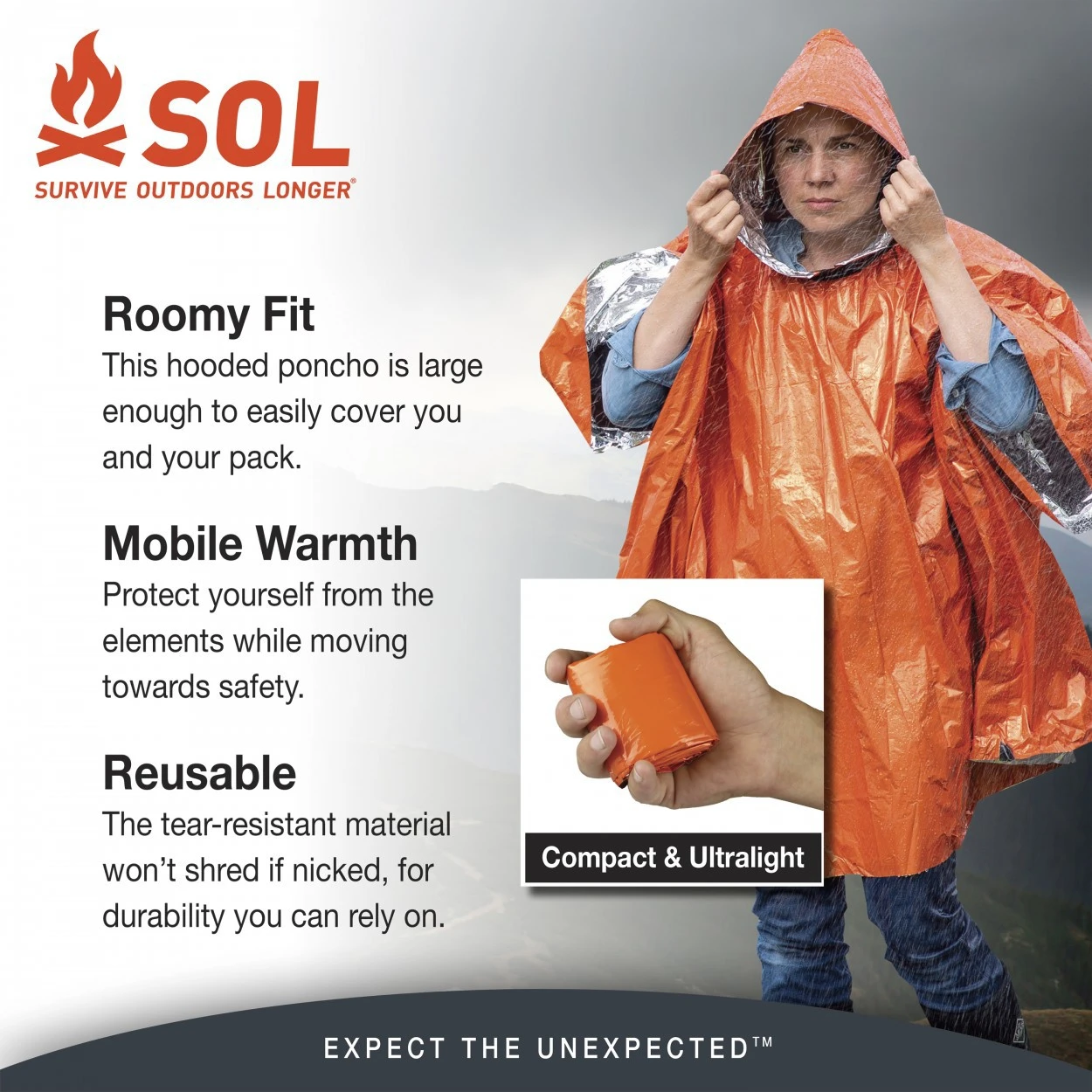 SOL Survival Poncho 4 SOL Survival Poncho – Image 4